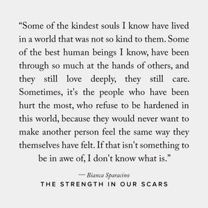The Strength In Our Scars - book