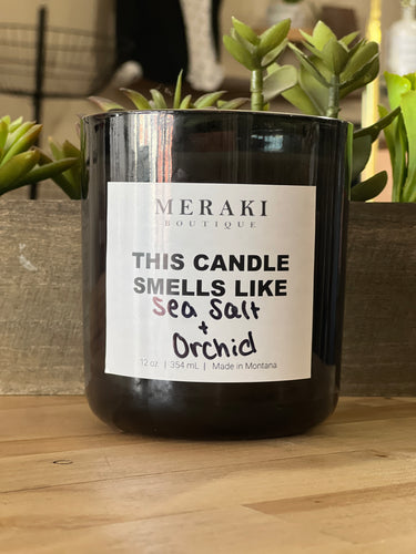 Meraki Candle Sea Salt + Orchid