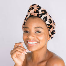 Load image into Gallery viewer, Quick Dry Hair Towel - Leopard