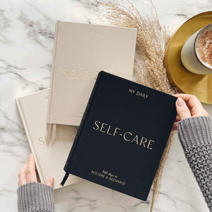 My Daily Self-Care (Pebble) intentions and gratitude journal