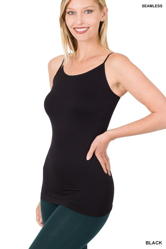 Black Seamless Cami