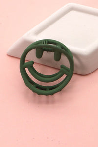 Smiley Face Claw Clip