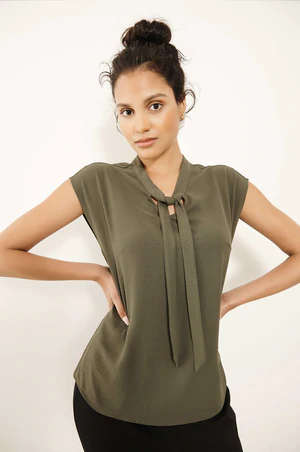 Scarlett Blouse Olive