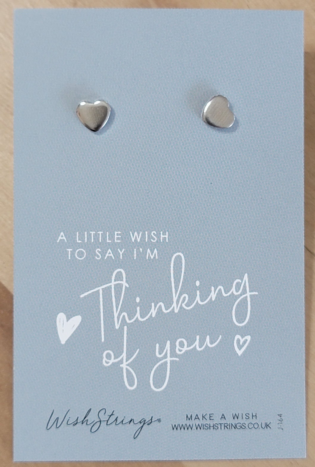 Thinking of You Heart Earrings