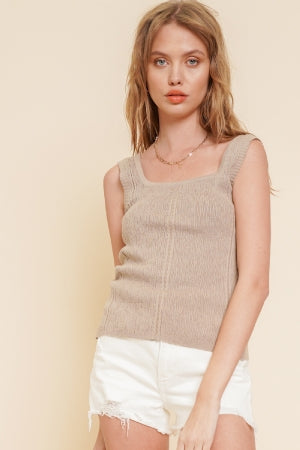 Beckett Sweater Tank Top