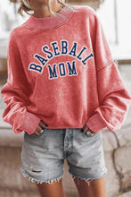 Load image into Gallery viewer, BASEBALL MOM Graphic Drop Shoulder Sweatshirt