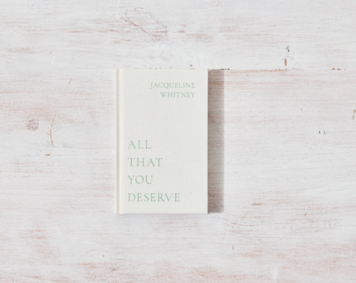 All That You Deserve - book