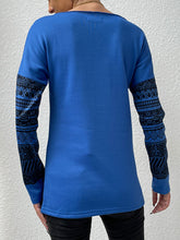 Load image into Gallery viewer, Printed Drop Shoulder Tunic Top