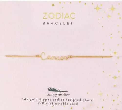 Cancer Zodiac Bracelet