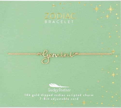 Gemini Zodiac Bracelet