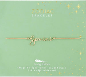 Gemini Zodiac Bracelet