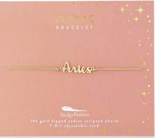 Aries Zodiac Bracelet