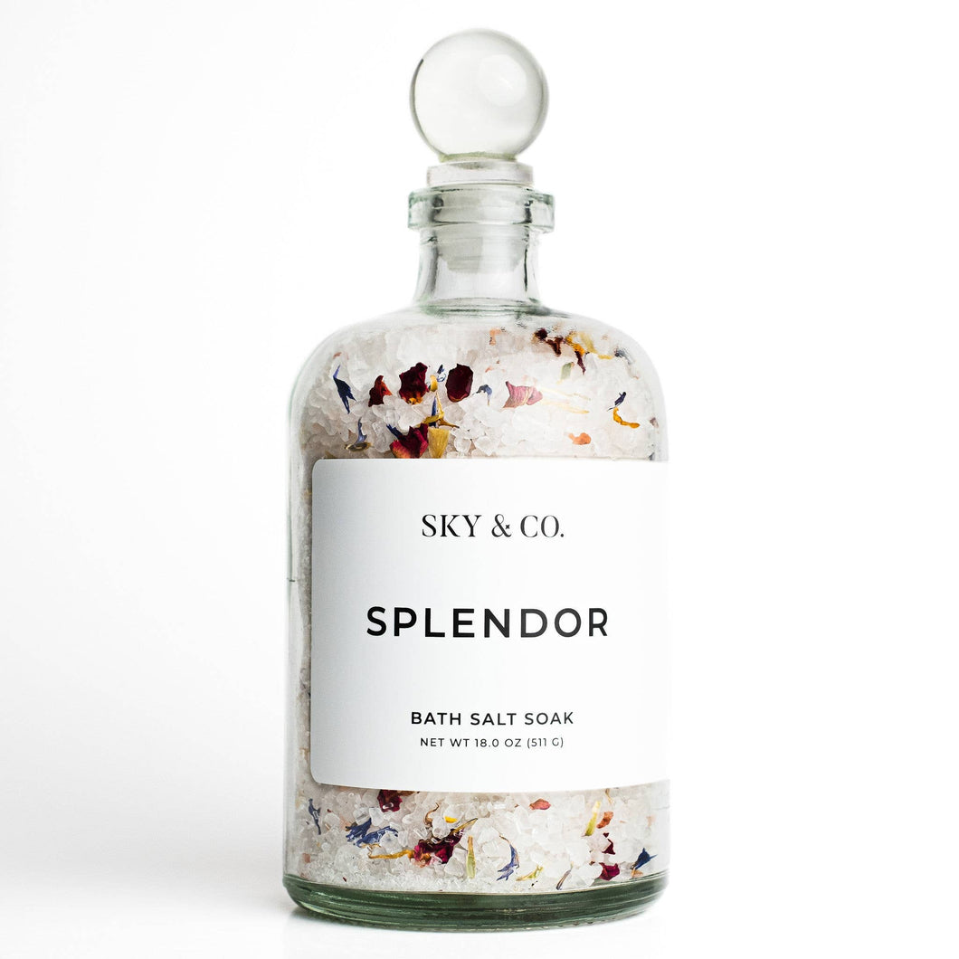 18oz Splendor - Bath Salt Soak