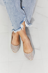 Forever Link Sparkle In Your Step Rhinestone Ballet Flat